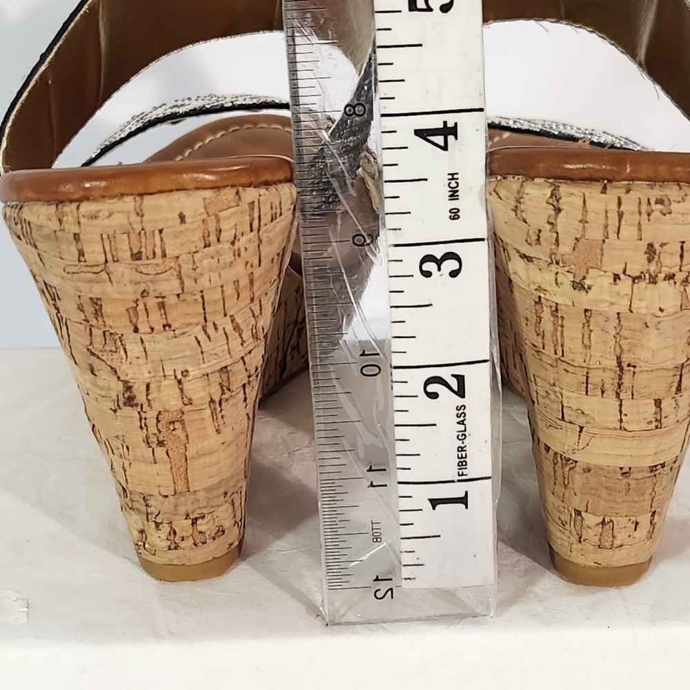 2 LIP TOO 💋 WEDGES SANDAL SIZE 6 - Picture 5 of 12